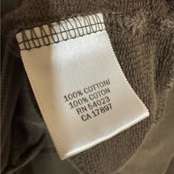 Banana Republic Men’s Army Green Full Zip Front, Sweatshirt Jacket- size L - Picture 7 of 9